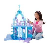 Mattel Disney Frozen - Palazzo di Ghiaccio di Elsa, set con personaggio Olaf e 21 accessori inclusi, 5 aree di gioco ispirate ai film, giocattolo per bambini, 3+ anni, JGG41