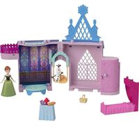 Mattel Disney Frozen - Set Componibili Castello di Anna ad Arendelle, playset con bambola, Olaf e 7 accessori inclusi, ispirato al film, giocattolo per bambini, 3+ anni, HPV77
