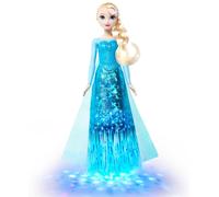 Mattel Disney Frozen zingende Elsa-pop met licht, zingt “Let It Go”