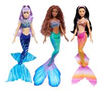Mattel Disney La Sirenetta Ariel Sisters Doll Set con 3 bambole sirene alla moda Include Mala Karina e Ariel