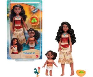 Mattel Disney Moana 2 E Set Di Giocattoli Della Sorella Simea