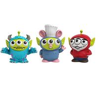 Mattel Disney Pixar Alien Remix Pack con 3 Personaggi Miguel, Sulley & Remy, da Collezionare, Giocattolo per Bambini 3+ Anni, GPD05