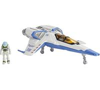 Mattel Disney Pixar Lightyear Buzz con nave XL-15 personaggi giocattolo +4 anni
