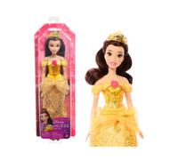 Disney Princess - Belle bambola con capi e accessori scintillanti ispirati al fi
