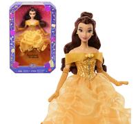 Mattel Disney Princess Belle Sparkling Princess Fashion Doll & Accessories w/Rem
