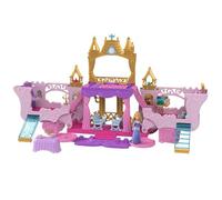 Mattel Disney Princess - Castello Carrozza, playset trasformabile 2 in 1 con min