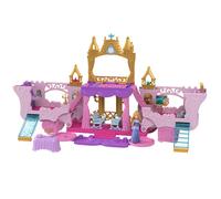 Mattel Disney Princess - Castello Carrozza, playset trasformabile 2 in 1 con min