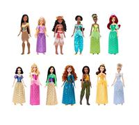 Mattel Disney Princess - Collezione Principesse, set da collezionare con 13 bambole snodate alla moda, abiti e accessori scintillanti ispirati ai film Disney, 3+ anni, JFC43