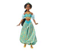 Mattel Disney Princess - Jasmine Principessa Scintillante, bambola ispirata al film con vestito rimovibile e accessori inclusi tra cui scarpe, collana e orecchini, 4+ anni, JMP63