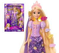 Mattel Disney Princess Rapunzel, bambola alla moda con capelli che brillano e al