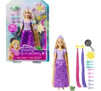 Mattel Disney Princess - Rapunzel Chioma Magica, bambola con extension capelli c