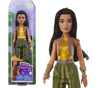 Mattel Disney Princess - Raya bambola con capi e accessori ispirati al film, gio