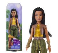 Mattel Disney Princess - Raya bambola con capi e accessori ispirati al film, gio