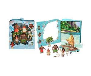 Mattel Disney Princess - Set Personaggi Vaiana, con 6 Personaggi Classici, Mini Bambole e Accessori Ispirati ai Film Disney, Giocattoli e Regali per Bambini 3+ Anni, multicolore HLW90