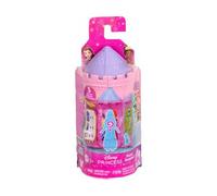 Mattel Disney Princess Tower Surprise Piccole bambole e accessori, impilabile Playset con 4 sorprese e amici di Disney Movies (gli stili possono variare)
