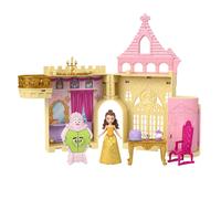 Mattel Giocattolo Castello di Belle set con mini bambola e 9 accessori 3+ JDP54 Vaniglia