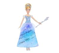 Mattel Disney Princess Wave the Wand Sparkle Cenerentola Dress-Up Doll &