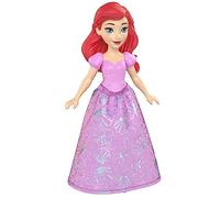 Mattel Disney Princesses MTHLW77 - Bambola articolata, 9 cm, Personaggio Ariel