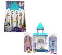 Mattel Disney Wish - Castello di Rosas, playset con 5 aree di gioco, 2 mini bambole e 1 personaggio di Star, 20+ accessori e magiche sorprese incluse, giocattolo per bambini, 3+ anni, HPX38