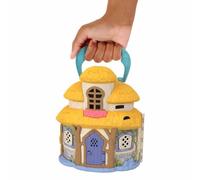 Disney wish playset portatile casa di asha di rosas, cottage a 2 piani con mini bambola, star e accessori