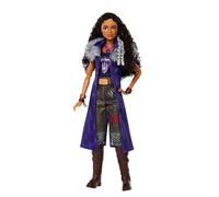 Mattel Disney Zombies 4: L’Alba dei Vampiri, Willa Lykensen, bambola deluxe con abito rimovibile e 7 accessori, ispirata al film, JFG34