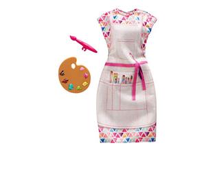 Mattel F-Barbie:Vestito Carriera PITTRICE Abito Beige Multicolor