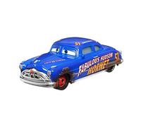 Mattel- Favoloso Hudson Hornet Disney Cars Giocattolo Veicolo per Bambini, Colore Blu, m, DXV70
