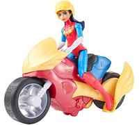 MATTEL - Figura Acc+VEHIC Super Hero G. SURT DC Girls Bambole Testine (MATDVG72)