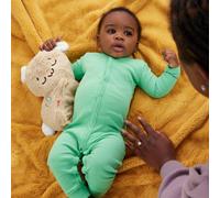 Fisher-price - coniglietto coccole & relax, morbido peluche sensoriale con luci, musica e movimento