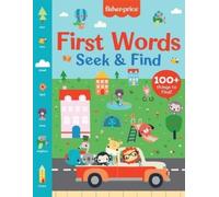 Mattel Fisher-Price: First Words Seek & Find (Libro di cartone) Fisher Price