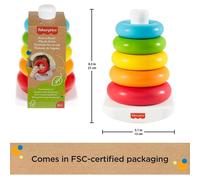 Mattel Fisher Price Piramide 5 Anelli Grf09
