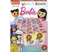 Mattel Games Abbina Le Carte Versione Barbie, con 56 Carte da Gioco, Giocattolo per Bambini 3+Anni, GWN51