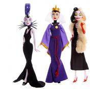 Mattel Games Confezione 3 Bambola 100° Anniversario Cattivi Disney