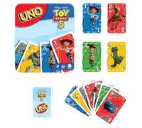 Mattel Games Disney Pixar - UNO Toy Story 5, versione del gioco con contenitore in metallo e mazzo ispirato ai personaggi più amati del film, regola speciale Carica Completa, 7+ anni, JLX06