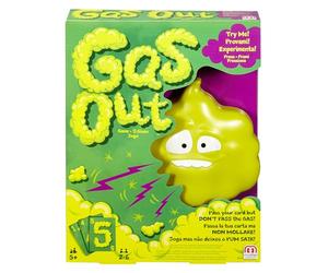 Mattel Games Gas Out, include una Puzzetta (la nuvoletta elettronica) e 56 carte, gioco per bambini +5 anni, DHW40