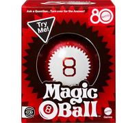 Mattel Games Magic 8 Ball Mattel 80th Anniversary Edition Gioco Novità per Bambini, Gioco Fortune per Notti in Famiglia, Serate di Gioco, Viaggi, Campeggio e Feste.
