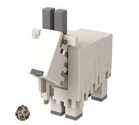 Mattel Games, Minecraft, Personaggio Capra con 1 Pezzo per Costruire un Portale e Accessorio, Gioco da Costruire, Giocattolo per Bambini 6+ Anni, HDV15