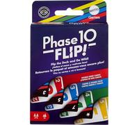 Mattel Games - Phase 10 Flip, versione del gioco di carte multilivello stile ra