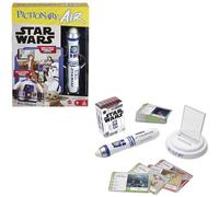 Mattel Games Pictionary Air Star Wars Family Drawing Game per bambini e adulti con penna Lightpen R2-D2 e due livelli di indizi, HHM48