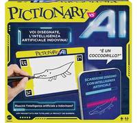 Mattel Games Pictionary Vs. AI - La versione con l'intelligenza artificiale, i giocatori disegnano e l'IA indovina, in italiano