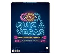 Mattel Games Quiz A Las Vegas, Gioco Di Cultura Generale con Carte Domande, Chip