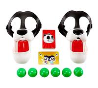 Mattel Games- Sazia Il Panda con 2 Maschere, Palline e Carte da Gioco Giocattolo per Bambini 7+ Anni, GMH35
