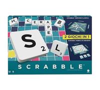 Mattel Games Scrabble - Il gioco da tavolo delle parole, nuova versione con dopp