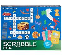 Games Scrabble Italia, Edizione Speciale, Gioco di Parole Crociate Divertente Anche in Dialetto, per Tutta Famiglia, GGN24