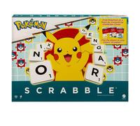 Mattel Games Scrabble Pokémon Board Game, Family Word Game with Two Ways to Play