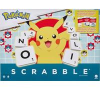 Mattel Games Scrabble Pokémon, Gioco di Lettere Familiare con Due Modi di Gioca
