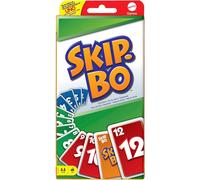 Mattel Games, SKIP-BO Card Games per bambini dai 7 anni in su, gioco di sequenziamento delle carte per famiglie