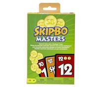 Mattel Games - Skip-Bo Masters, versione del classico gioco con monete speciali ed una nuova strategia, per viaggi e serate di gioco in famiglia e con amici, giocattolo per bambini, 7+ anni, HJR21