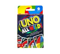 Mattel Games UNO All Wild Gioco di Carte per Famiglie e Bambini 7+ Anni Multicolor