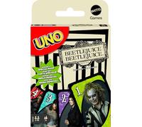 Mattel Games UNO Beetlejuice Beetlejuice - Gioco di carte per bambini, adulti e famiglia, con mazzo e regole speciali, ispirato al film
